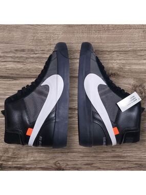 DS Nike Blazer Mid x Off-White 'Grim Reaper' - Size 9 - AA3832-001 - NO BOX